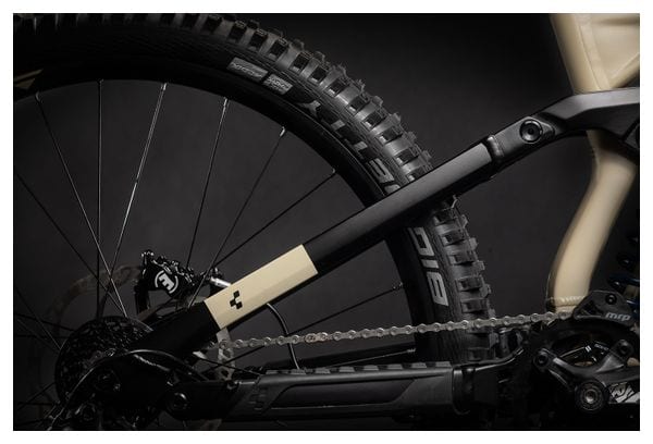 Cube Two15 Pro Full Suspension MTB Sram GX DH 7S 27.5'' Sand Beige Black 2021