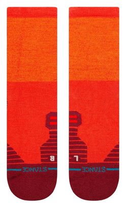 Stance Embers Mid Wool Crew Socks Red