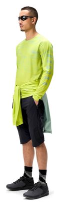 Maillot manga larga Endura Marble Hombre Edición Limitada Amarillo