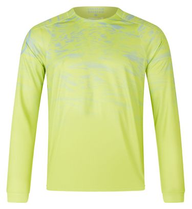 Maillot manga larga Endura Marble Hombre Edición Limitada Amarillo