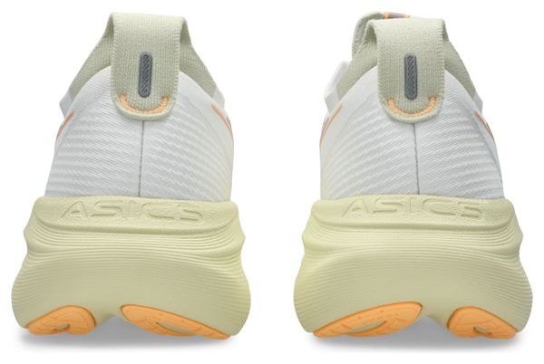 Chaussures Running Asics Gel-Nimbus 27 Blanc/Orange Homme
