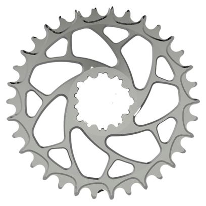 Ingranaggio Alugear Round ELM Direct Mount Sram 3 bolt 10/11/12 Velocità Argento