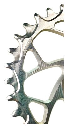 Ingranaggio Alugear Round ELM Direct Mount Sram 3 bolt 10/11/12 Velocità Argento
