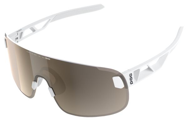 POC Elicit White/Clarity Trail / Partly Sunny Silver Sunglasses