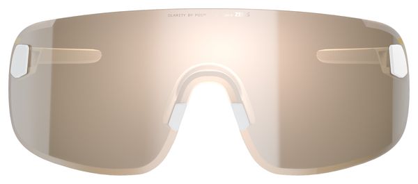 POC Elicit White/Clarity Trail / Partly Sunny Silver Sunglasses