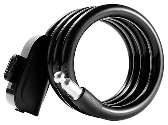 Rockbros Antivol de vélo RKS515-BK avec clé de 1 1 m - Noir