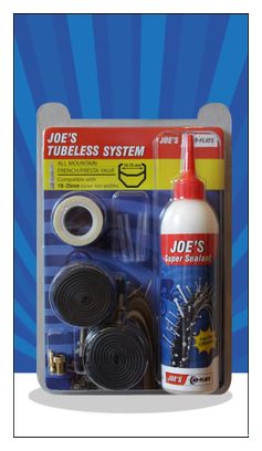  Kit per Tubeless No Flats Joe's All Mountain Presta 240ml 19-25mm