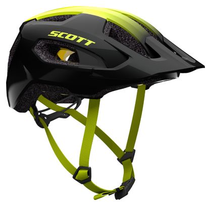 Scott Supra Plus Helm Schwarz/Gelb