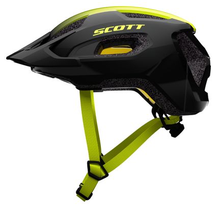 Scott Supra Plus Helm Schwarz/Gelb