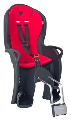 Asiento de bicicleta infantil HAMAX KISS Negro/Rojo