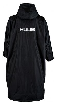 Huub Verander Poncho Zwart Blauw