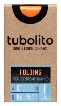 Chambre à Air Tubolito Folding Vélo Pliant 16'' Presta 42 mm