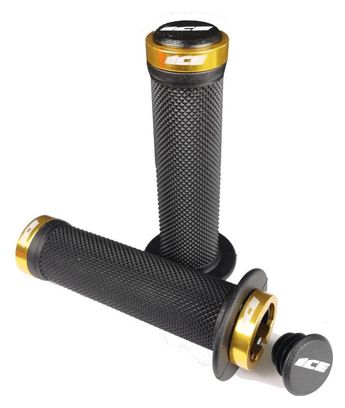 Ice Grips Fury Lock-on Zwart/Goud