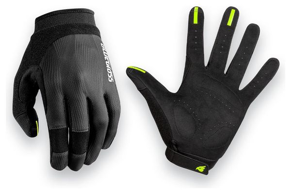 Bluegrass React Long Gloves Schwarz