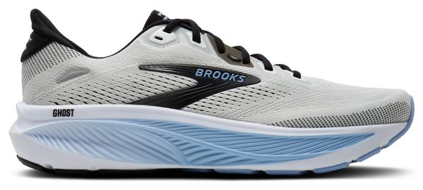 Brooks Ghost 18 Laufschuhe, Weite, Weiß/Blau, Herren