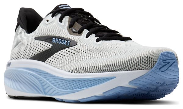 Brooks Ghost 18 Laufschuhe, Weite, Weiß/Blau, Herren