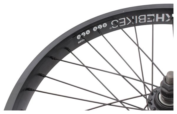 Roue avant BMX KHE PRISM 20 pouces noire
