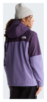 Chaqueta impermeable The North Face Dryvent Zip-In morada para mujer