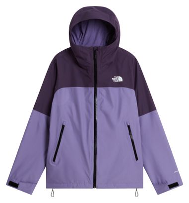 Chaqueta impermeable The North Face Dryvent Zip-In morada para mujer