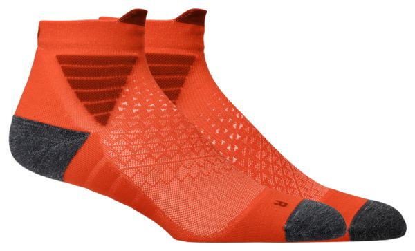 Asics Fujitrail Quarter Orange Socks