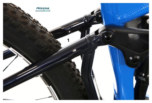 VTT Électrique Tout-Suspendu Mondraker Chaser R Sram GX/SX Eagle 12V 750 Wh 29'' Bleu Carrera Noir 2024 - Produit Reconditionné