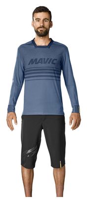 Camiseta de manga larga Sam Hill II Blue Mavic Deemax Pro Ltd