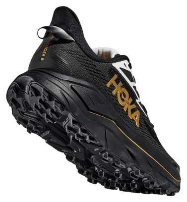 Hoka Challenger 8 Scarpe da trail da donna nero/oro