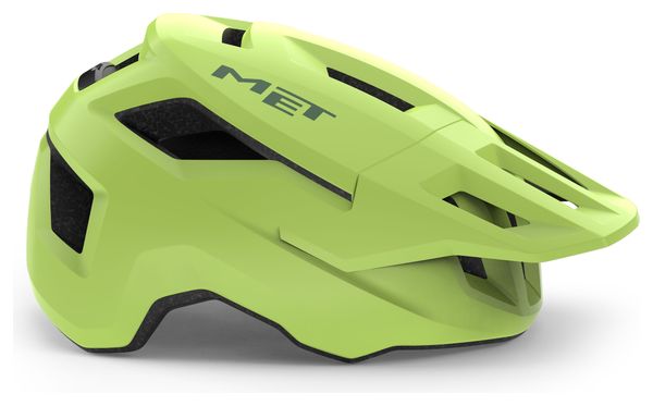 Casque VTT MET Shelter Mips Vert Lime