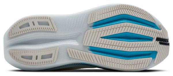 Brooks Glycerin Max 2 Wit/Blauw Heren Hardloopschoenen