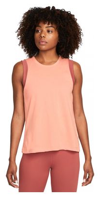 Nike Women&#39;s Yoga Dri-Fit Pink Tank Top