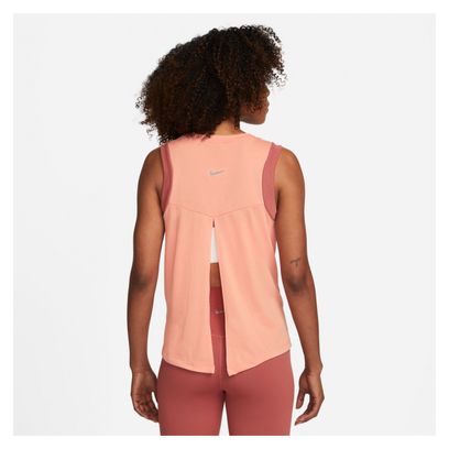 Nike Women&#39;s Yoga Dri-Fit Pink Tank Top