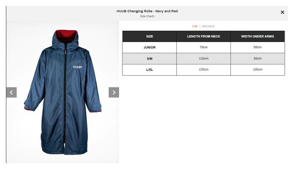 Huub Wissel Poncho Blauw Rood