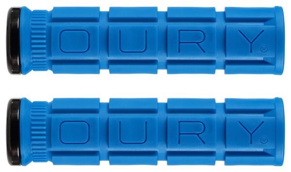 Oury Grips Lock-On V2 Grips Deja Blue