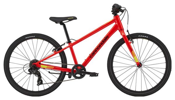 Cannondale Kid Quick 24 Shimano Tourney 7s Red  MTB Child