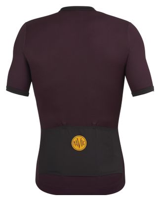 Mavic Heritage Short Sleeve Jersey Aubergine/Black