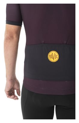 Maillot Manches Courtes Mavic Heritage Aubergine/Noir