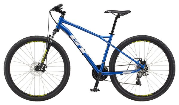 VTT Semi-Rigide GT Aggressor Sport Shimano Tourney 7V 27.5'' Bleu Team