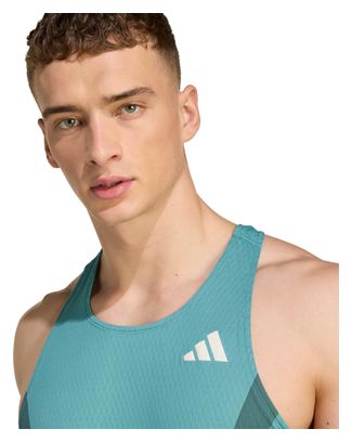 Adidas Performance Adizero Archive Tank Top Blue Homme | Alltricks.com