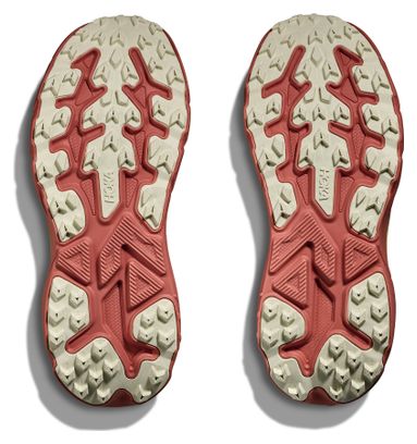 Hoka Challenger 8 Scarpe da trail da donna rosa/giallo