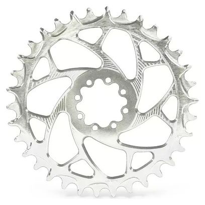 Ingranaggio Alugear Round ELM Direct Mount Sram 8 Spindle 10/11/12 Velocità Argento