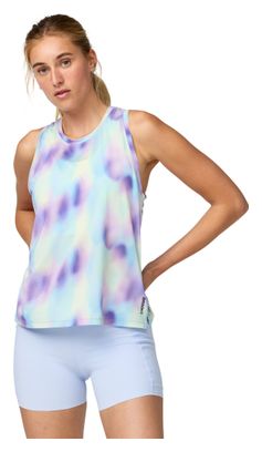 Brooks Dash Printed Tanktop Blauw/Paars Dames
