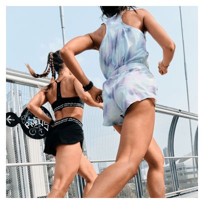 Brooks Dash Printed Tanktop Blauw/Paars Dames