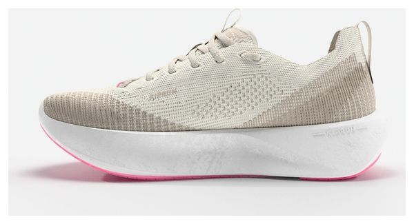 Kiprun Kipnext hardloopschoenen voor dames, beige/roze