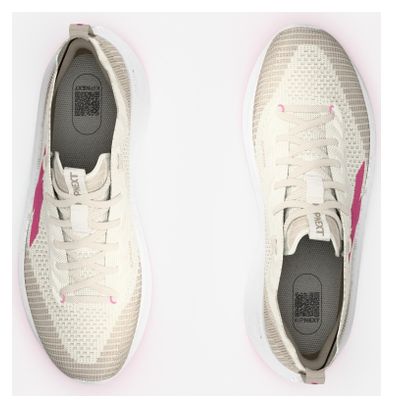 Kiprun Kipnext hardloopschoenen voor dames, beige/roze