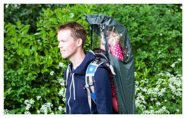 Housse de pluie pour porte-bébé Littlelife