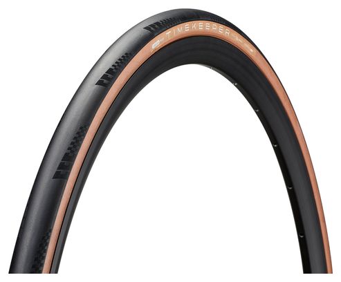 Pneu Route American Classic Timekeeper 700 mm Tubeless Ready Souple Stage 3S Armor Rubberforce S Flancs Beiges