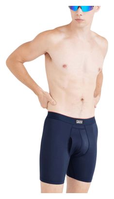 Boxers Saxx Multi-Sport Mesh Brief Fly Azul/Negro Hombre (Pack de 3)