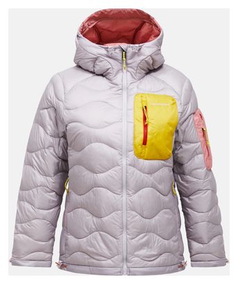 Piumino Peak Performance Helium Utility Down Hood Viola Donna