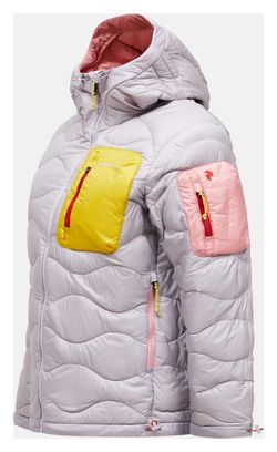 Piumino Peak Performance Helium Utility Down Hood Viola Donna