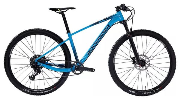 Bicicleta de montaña semi rígida Rockrider XC 500 Sram GX Eagle 12V 29 '' Azul 2020